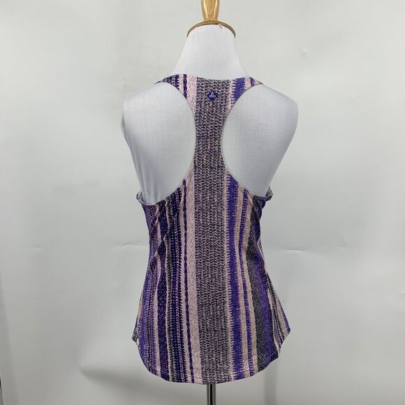 Prana Tank Top Womens S Small Multi Racerback Boost Printed Sleeveless Stretch - Picture 5 of 11